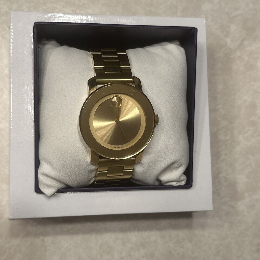 Movado Bold Gold Watch (3600085)
